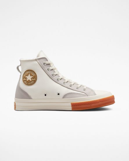 Tenisi Inalti Dama Converse Chuck 70 Captusite Colorblock Albi | RO WUYDH741